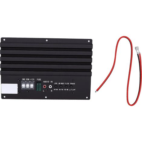 Carte D'amplificateur de Voiture, Carte D'ampli en Alliage D'aluminium Haute Puissance 800 W avec Dissipateur de Chaleur amélioré pour Woofer de 8 à 12 Pouces (1/5)