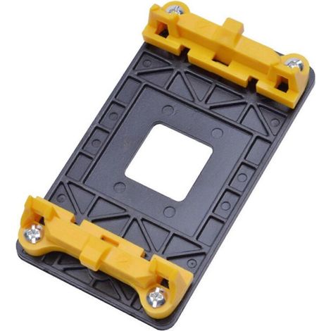 Support de ventilateur pour processeur d'ordinateur AM3 940 FM1 FM2, base et plaque arrière de support de dissipateur thermique - C (1/5)
