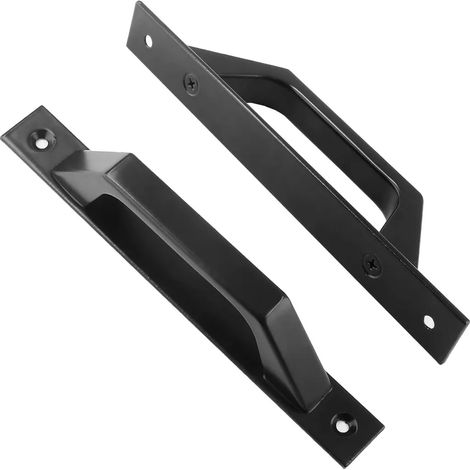 Türgriff, 20 cm, Schiebetürgriff (schwarz) (1/5)