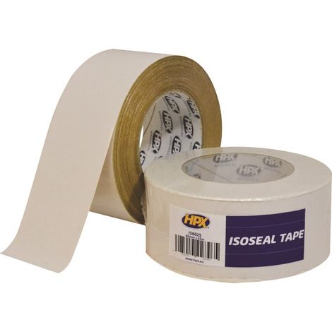 Ruban adhésif souple HPX en PE vert 60 mm × 25 m, ruban d'étanchéité en PE pour panneaux OSB/DWD et traversées, acrylique, 0,25 mm, DIN 4108, EC1 Plus