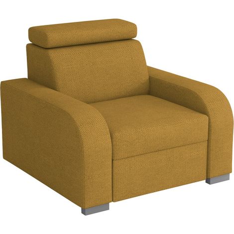 Sillón Ovos, Crown 10, 85x0x100cm, Tapiz, Patas: Plástico, Madera, 0