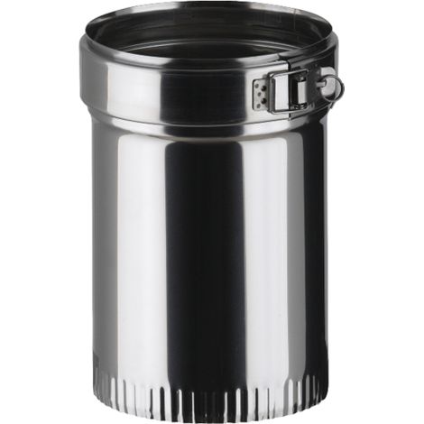 Raccord Inox émaillé Ø150/150 POUJOULAT RC 150/150 EM - 45150250