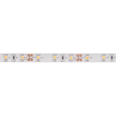 Velleman Bande LED, flexible, autoadhésive, IP61, 300 LED, 5 m, 12 V, 3000K, blanc chaud (1/5)