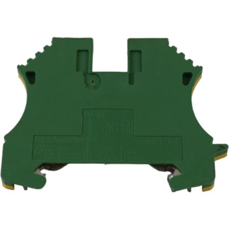 Weidmuller wpe 2,5 giallo/verde morsetto componibile w 1010000000 (1/2)