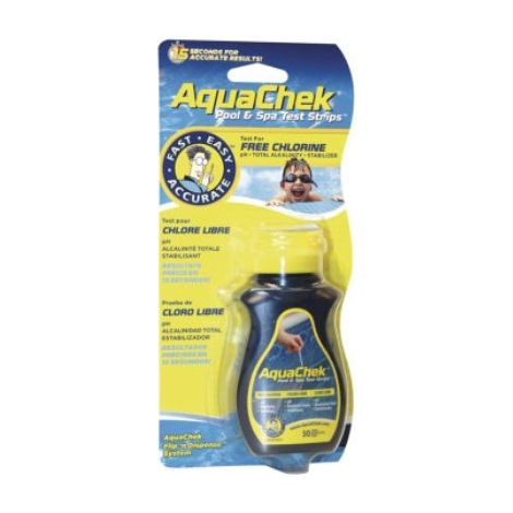 Aquachek jaune Testeur chlore piscine - Lot de 1, 2 ou 3 Lot de 2 (1/2)