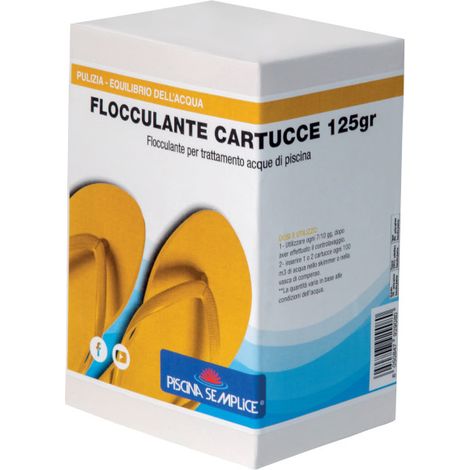 Flocculante In Cartucce Lapi Kg.1 Manutenzione Trattamento Acqua Piscina (1/3)