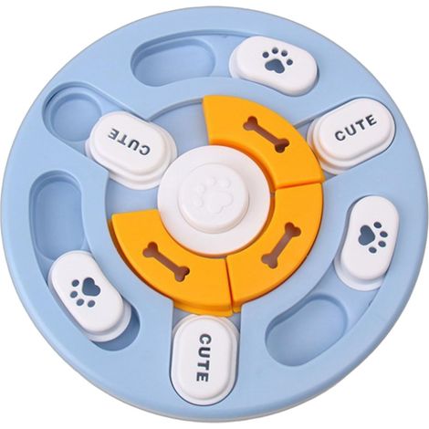 Joujou Puzzle pour Chien pour l'entraînement du QI la Stimulation mentale, Tapis de léchage (Taille Unique)