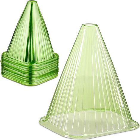 Cones de protection pour plantes vertes lot de 80 (1/3)