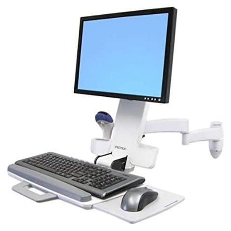 Ergotron Combo 200 Soporte Blanco para Pantalla de Escritorio