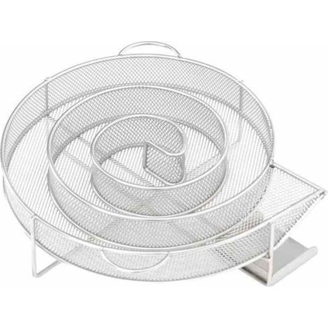 BEST-HOME Générateur de fumée froide rond 19,5 cm - MODERNE Générateur de fumée froide rond 19,5 cm acier inoxydable 35586 (1/5)
