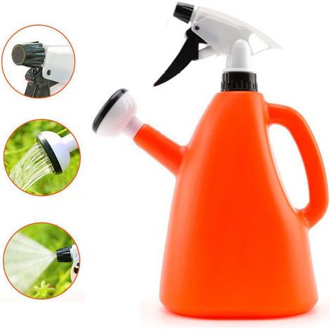 Arrosoir 1 Litre avec Buse Vaporisateur Réglable - Système d'Arrosage 2-en-1 Portable - Accessoire Jardinage Pratique pour Intérieur et Terrasse (1/5)
