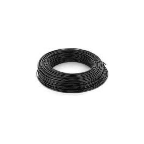 Fil électrique H07V-U 1,5mm² noir rigide – 100m – Gaine résistante pour protection câblage – Pour chantiers humides – Id Cables