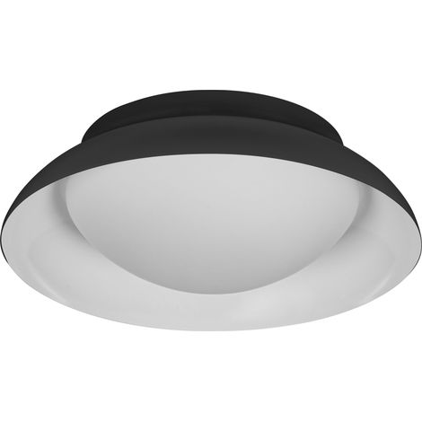 OSRAM Plafonnier ORBIS MADRID 305mm, noir, culot 2xE27, peut être équipé d'une ampoule connectée, haute qualité, design moderne, boîtier en métal, adapté à une utilisation en intérieur, rond, IP20 (1/4)