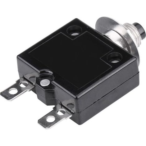 Disjoncteur de circuit thermique 8A, réinitialisation sur protecteur de surcharge de courant Crezuo (1/4)