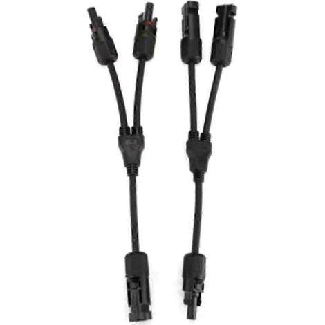 Kit d'outils pour connecteurs solaires en Y, adaptateurs parallèles pour panneaux solaires (M/FF+F/MM) (1/5)