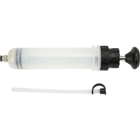 Pompe hydraulique manuelle 200 ml, pompe de remplissage, pompe d'extraction d'huile, outils de réparation automobile, grande seringue (1/5)