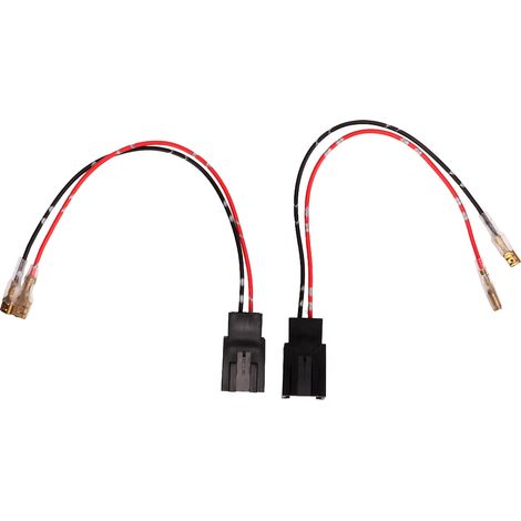 Coppia di adattatori per cablaggio di altoparlanti per portiere auto da 12V 3A 10W con spina. (1/4)