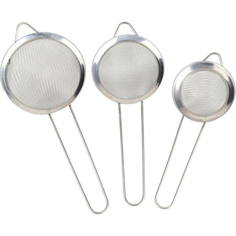 Set di 3 colini in metallo