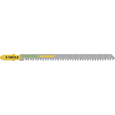 Festool 204262 LAMA PER SEGHETTO WOOD STRAIGHT CUT S 105/2,8/5 5 pz.