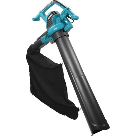 GARDENA Soplador eléctrico ErgoJet 3000 dos funciones soplador aspirador de hojas (9332-20)