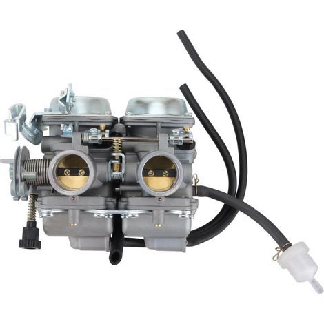 Carburateur double pour moteur bicylindre Rebel CMX250 CA250 (remplacement pour chambre à carburant 250 cm3). (1/5)