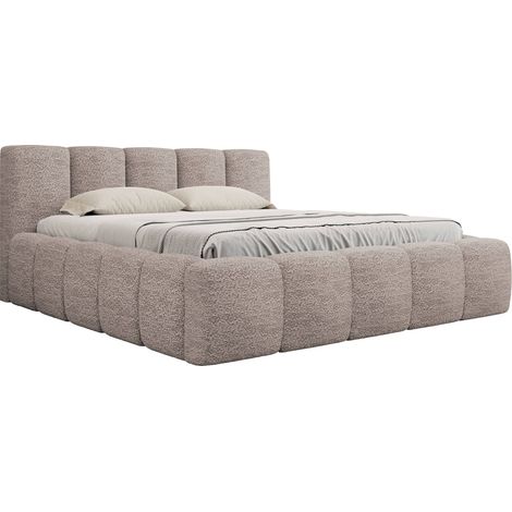Cama TrendyNest Vulpora I, Abriamo 11, Doble, 140x200, Tapiz, Somieres, 160x222x71cm (1/5)