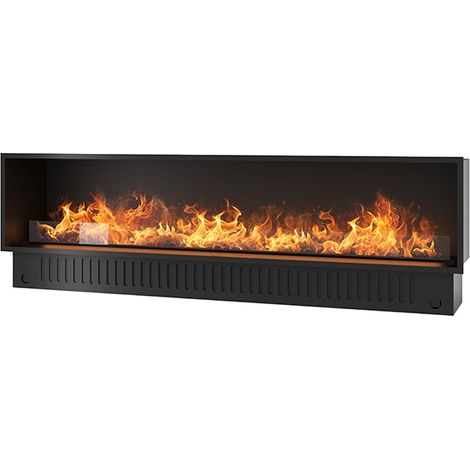 Camino a vapore acqueo a LED multicolore 220 cm INVAPO INSIDE con riempimento automatico (1/5)
