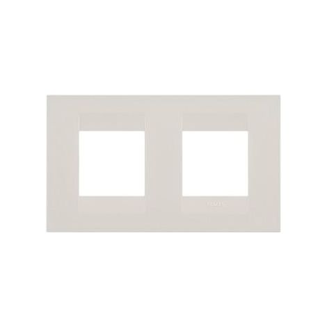 PLAQUE GEO INT. 2+2P H IVOIRE GEWISS GW16423TI