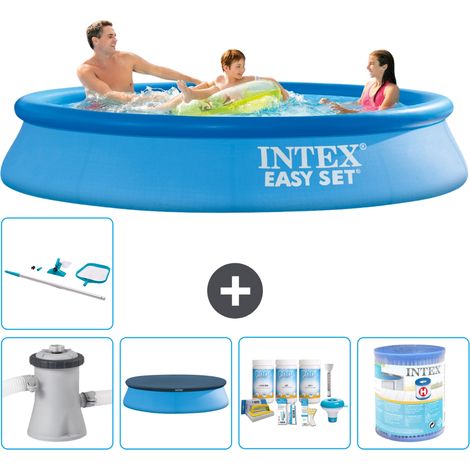 Intex Piscine Easy Set Ronde - 305x61 cm - 6-pièces S30837 (1/4)