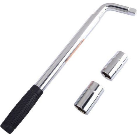 Clé Démonte Roue Télescopique 17 19 21 23mm Extracteur de Boulon Antivole Universel Clé De Roue (1/5)