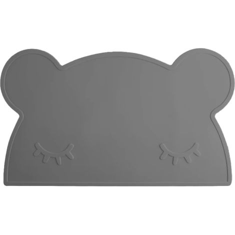 Alfombrilla de alimentación, silicona antideslizante, impermeable, bordes elevados, para perros y gatos. (1/5)