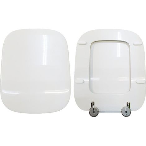 Copriwater Igea Catalano legno rivestito in resina poliestere bianco (1/3)
