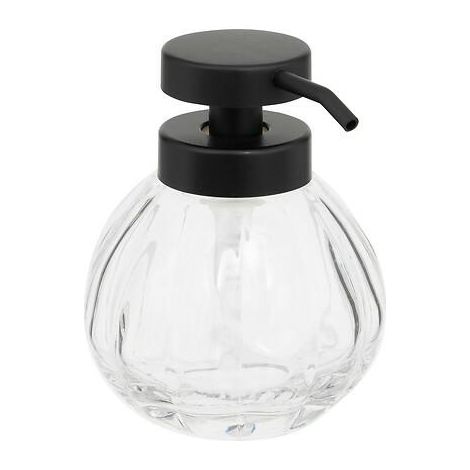 Transparenter Seifenspender aus Glas, ca. 200 ml (1/2)