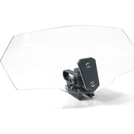 Extension de pare-brise à clipser pour BMW F650GS 2000-2012, F700GS 2012-2018, F800GS et F800GS Adventure - Titane (1/5)