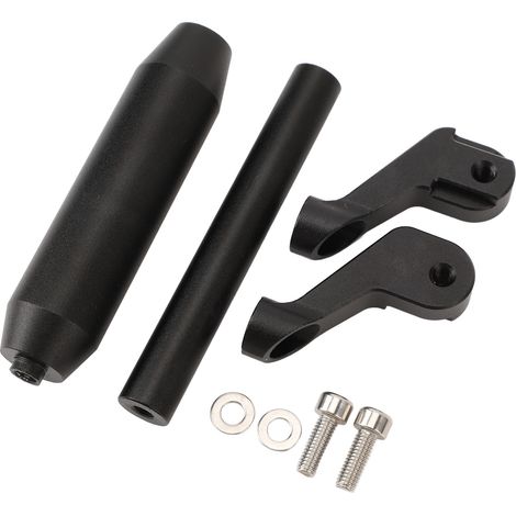 Support de navigation de téléphone de moto avec tuyau de 22 mm 12 mm CNC en alliage d'aluminium 6063 pour 1200 GT Rally 2022 à 2023