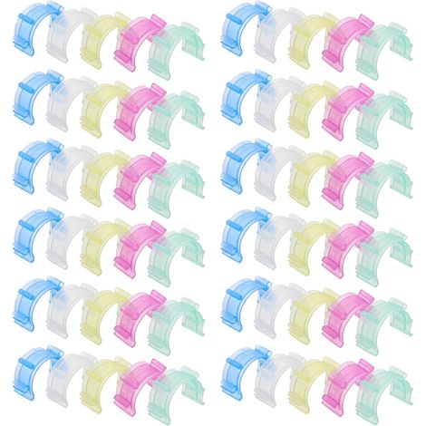 80 pinces à fil à coudre en plastique pour organiser les bobines de fil (1/5)