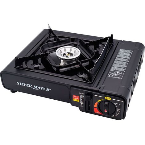 Cuisinière portable à gaz 20 kw, 146 g/h, 1 feu (1/4)