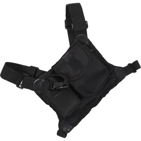 Pochette de transport pour radio bidirectionnelle, étui de poitrine, sac à dos et accessoires radio. (1/5)
