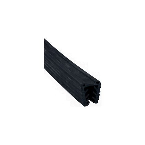 [QUALITE FRANCAISE] - Caoutchouc de main courante pour verre épaisseur de 20,76 à 21,52mm - Longueur 2500mm Largeur 24mm