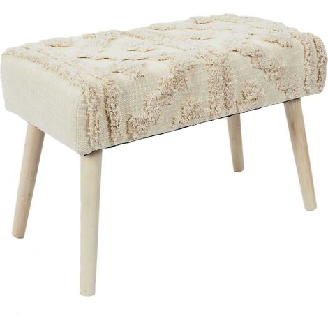Banc avec motifs en relief design ethnique MIRAGE (1/5)