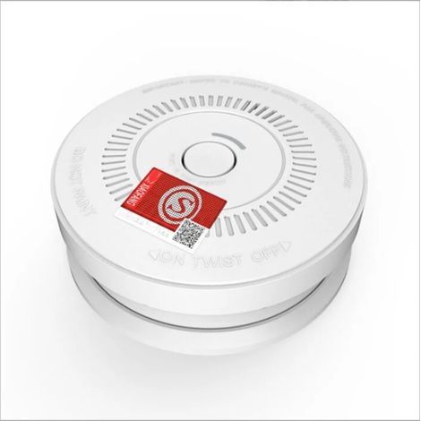 Rauchmelder, 3C-Rauchmelder für Zuhause, drahtloser, eigenständiger Rauchmelder, Feuermelder (1/3)