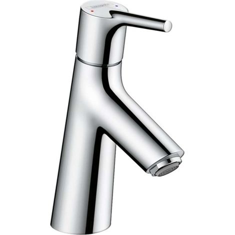 Hansgrohe Talis S - Miscelatore monocomando 80 per lavabo, con sistema di scarico, cromato 72010000 (1/3)