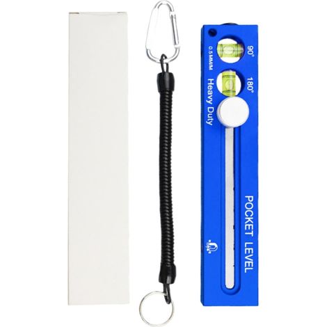 Règle magnétique réglable pour le travail du bois Règle coulissante de poche pour le traçage, idéale pour la construction de meubles, portes, sols, fenêtres, comptoirs, carrelage et stratifiés. (1/5)