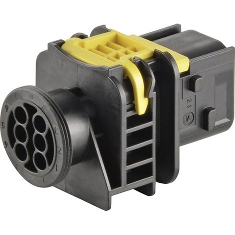 TE Connectivity Buchsengehäuse-Platine HDSCS, MCP Polzahl Gesamt 6  1-1703773-1 1 St.
