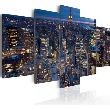 Quadro - Buona notte New York - 200x100 (1/4)