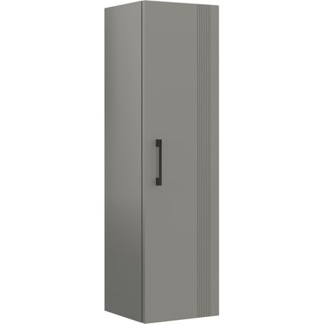 Badezimmerschrank "Bari 40" – 40 x 32 x 138 cm – Matt-Kaschmir (1/3)