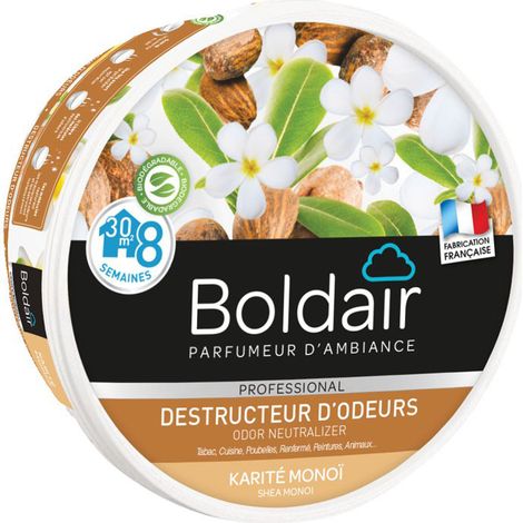 Gel Désodorisant Karité Boldair élimine Les Mauvaises Odeurs, Diffuse Parfum Karité. - Conejo