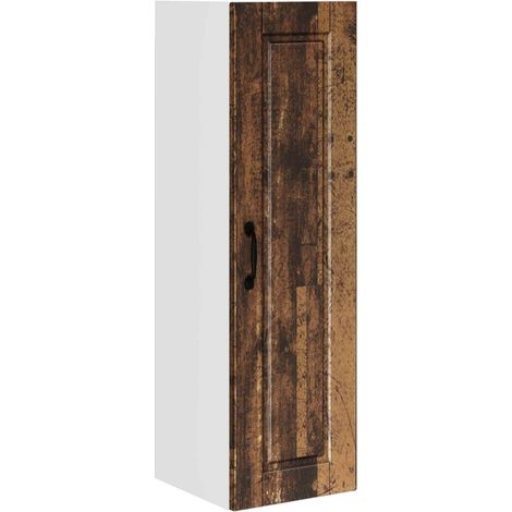 Maison Exclusive - Armadietto a muro PORTO Legno vecchio 30 x 31 x 100 cm (1/5)