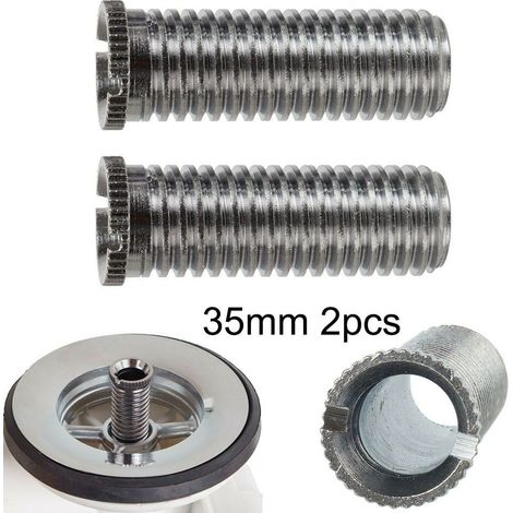 Strainer - Kitchen Sink Basket Waste Screw Connector - Brass - M12 Thread - 35 mm or 45 mm - 1 Pc 2 Pc or 5 Pc (1/4)
