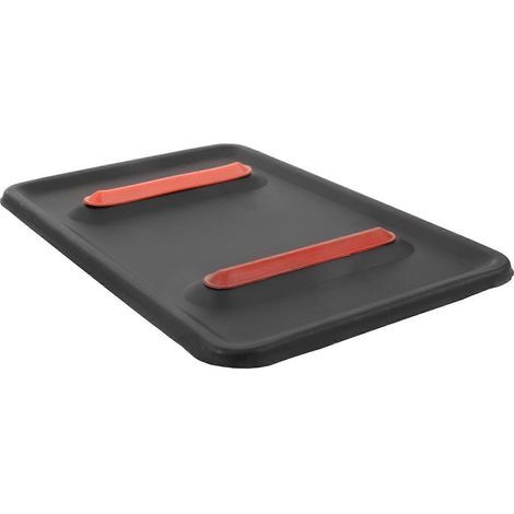 Hitzebeständige Bügelmatte, Bügelschutzkissen – 22,00 x 14,50 x 0,50 cm – Schwarz (1/3)